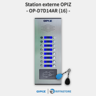Station externe OP-D7D14AR-16