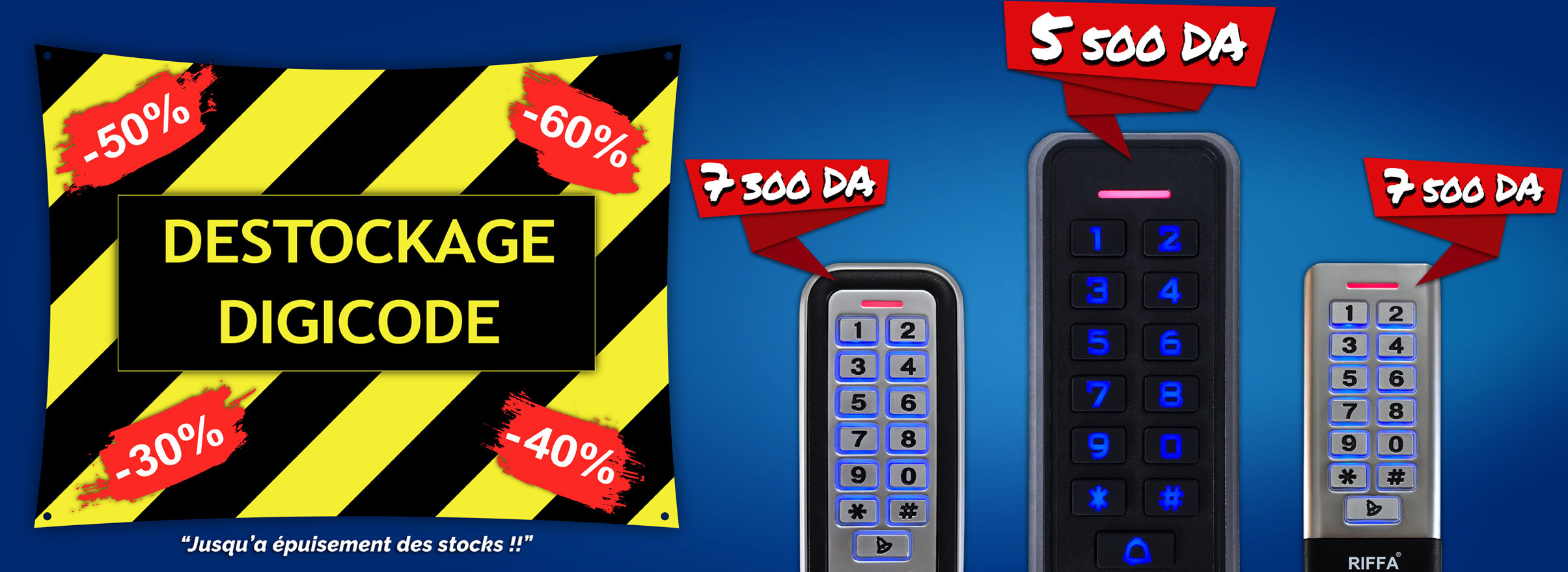Déstockage Digicode